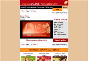 Mobile Sandys Fantasies